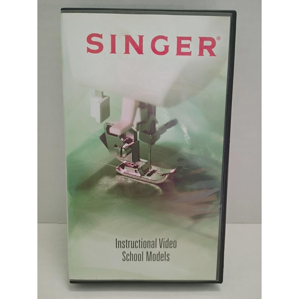 Singer Sewing Machine Instructional VHS‎ Video for Models 5523 and 6510